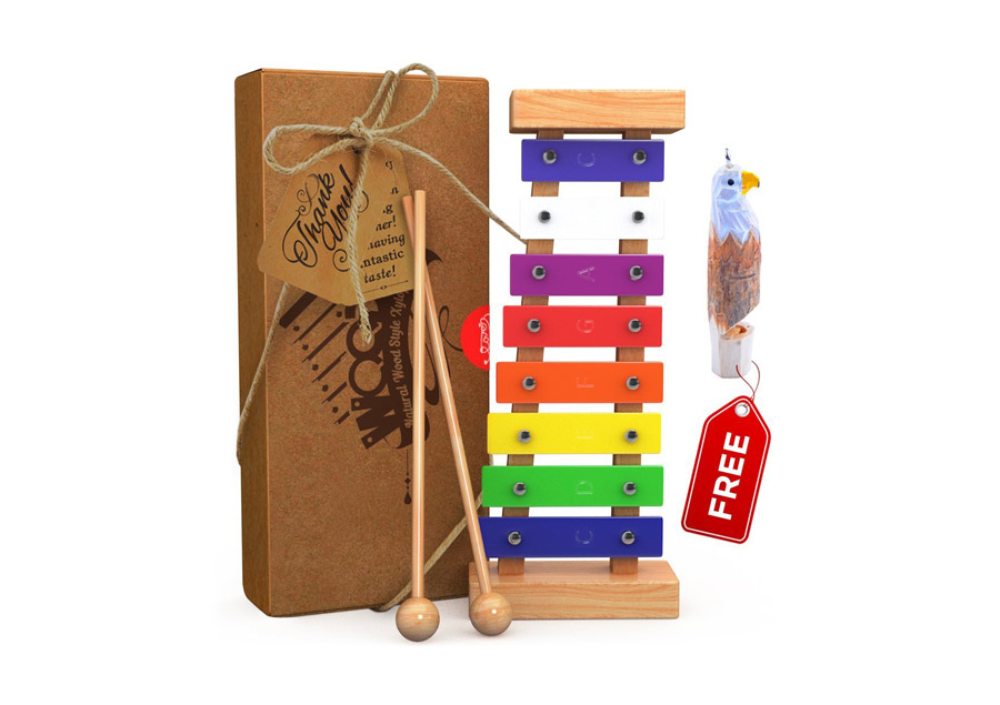 Wooden Xylophone for Kids