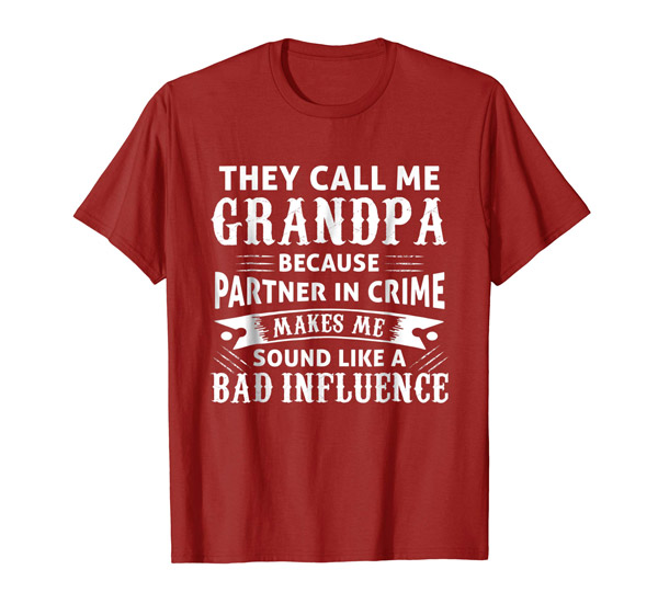 Grandpa Partner In Crime T-Shirt