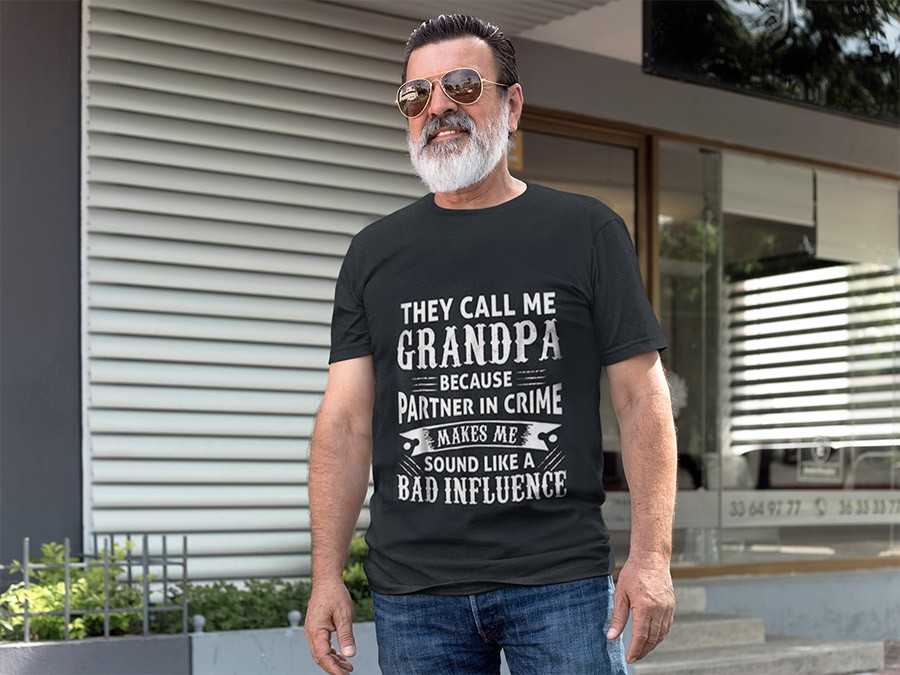 Grandpa Partner In Crime T-Shirt